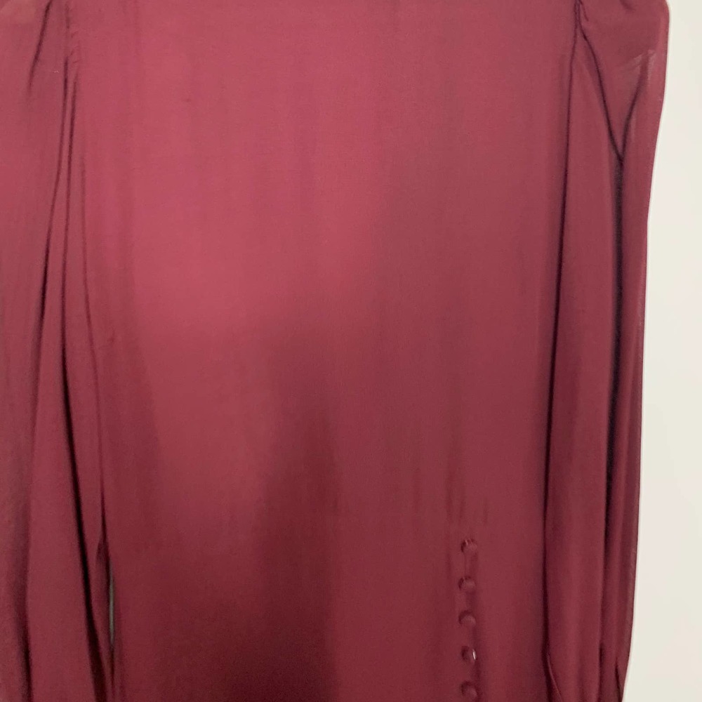 Reformation Burgundy Midi Dress - Picture 6 of 16